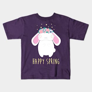 Spring bunny Kids T-Shirt